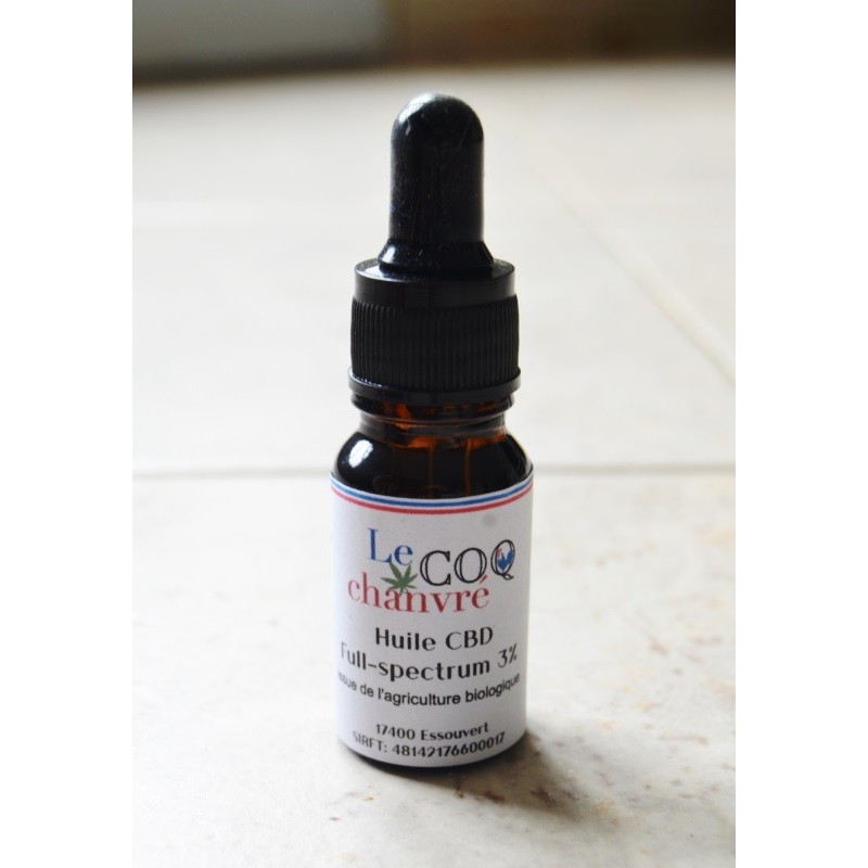 Huile CBD Full spectrum 3%