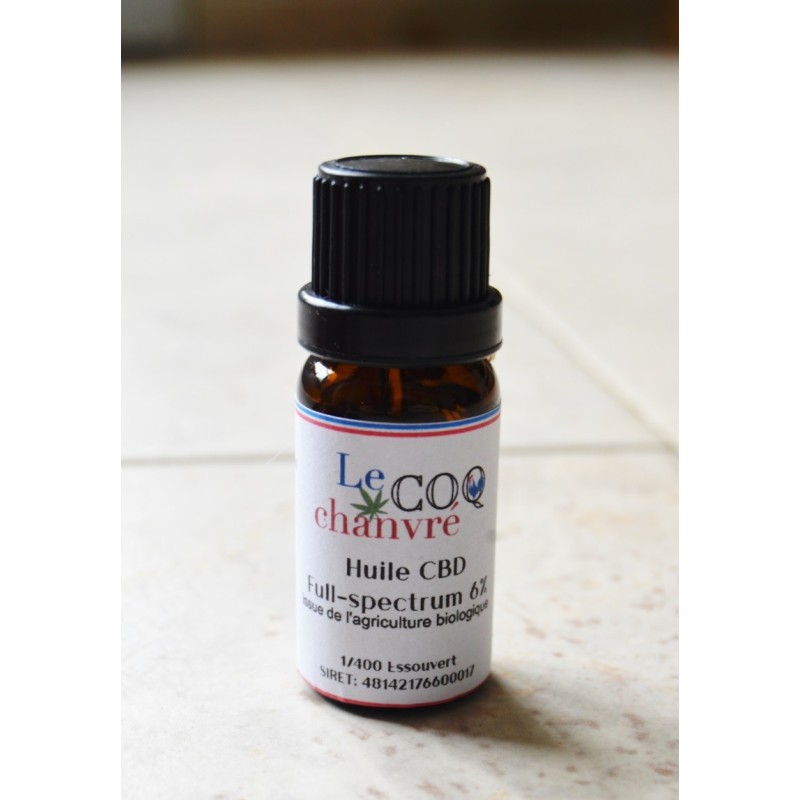 Huile CBD Full spectrum 6%